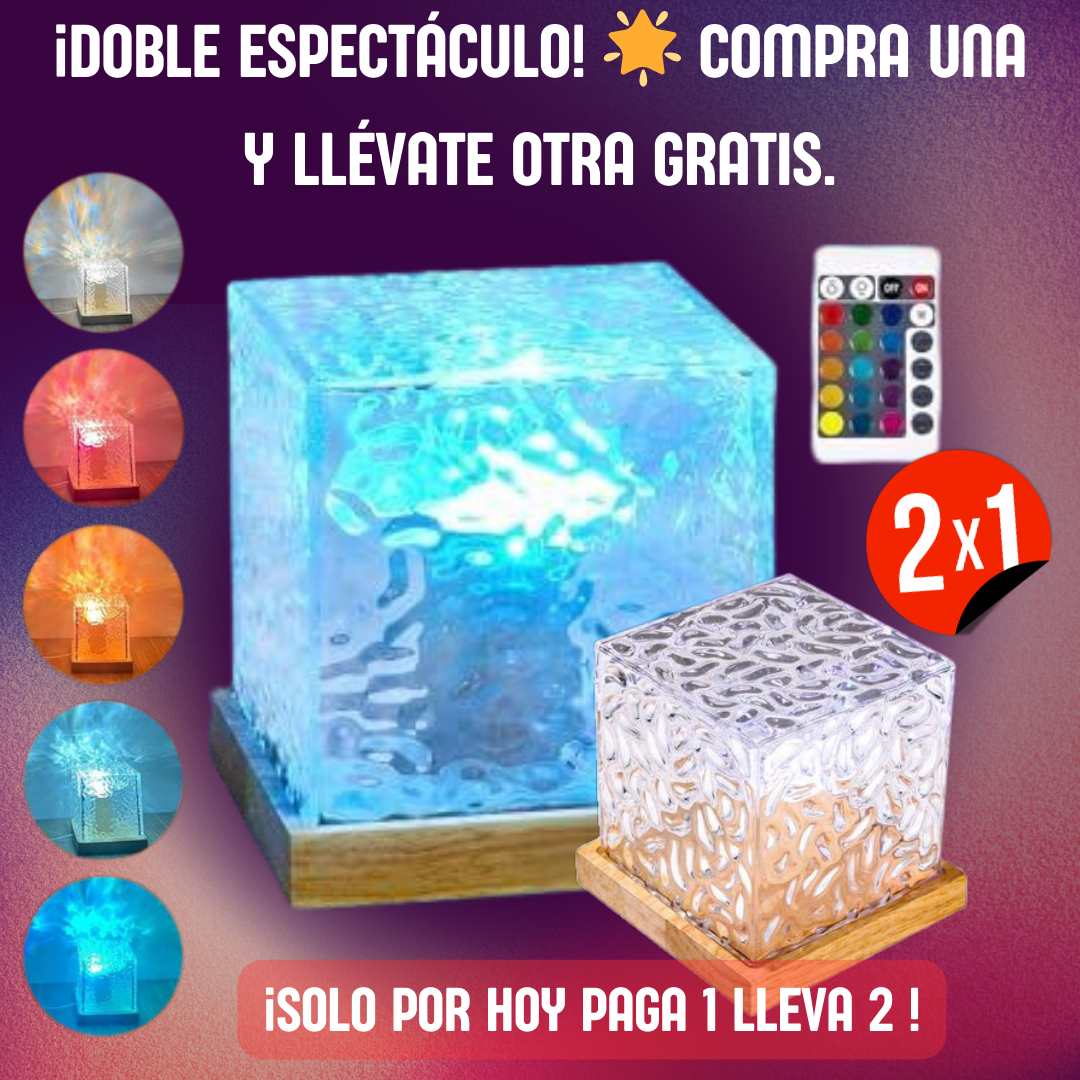 Lampara aurora boreal 2x1 - BGZ Online