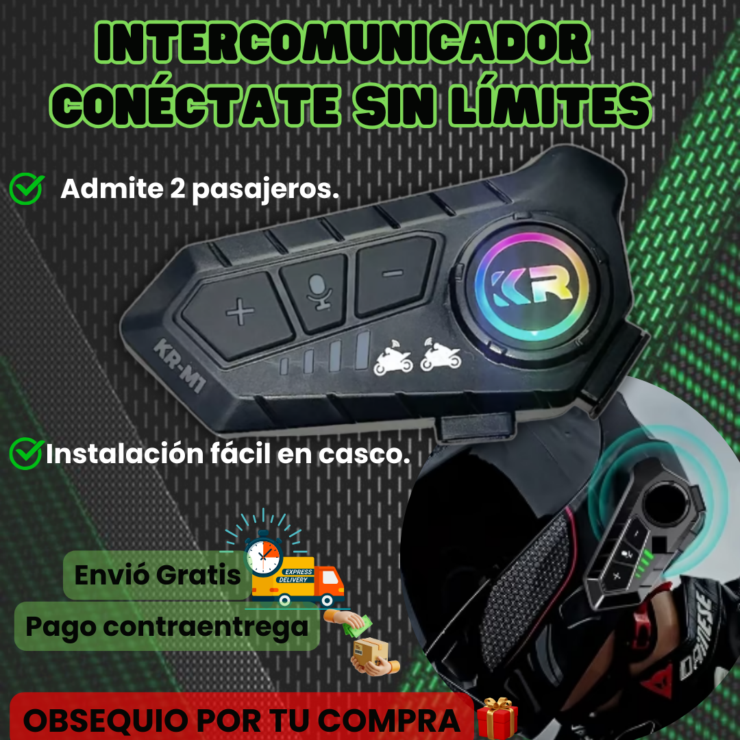 Intercomunicador Karler Bass KR M1 - BGZ Online