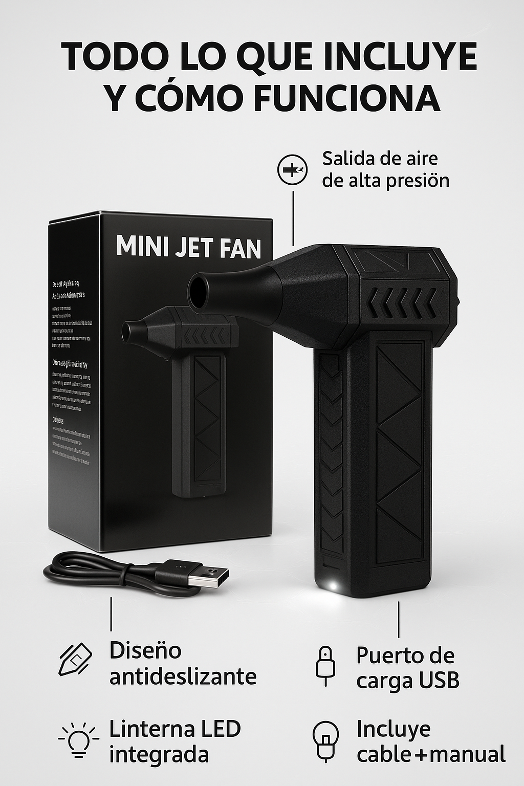 MINI SOPLADOR JET - BGZ Online