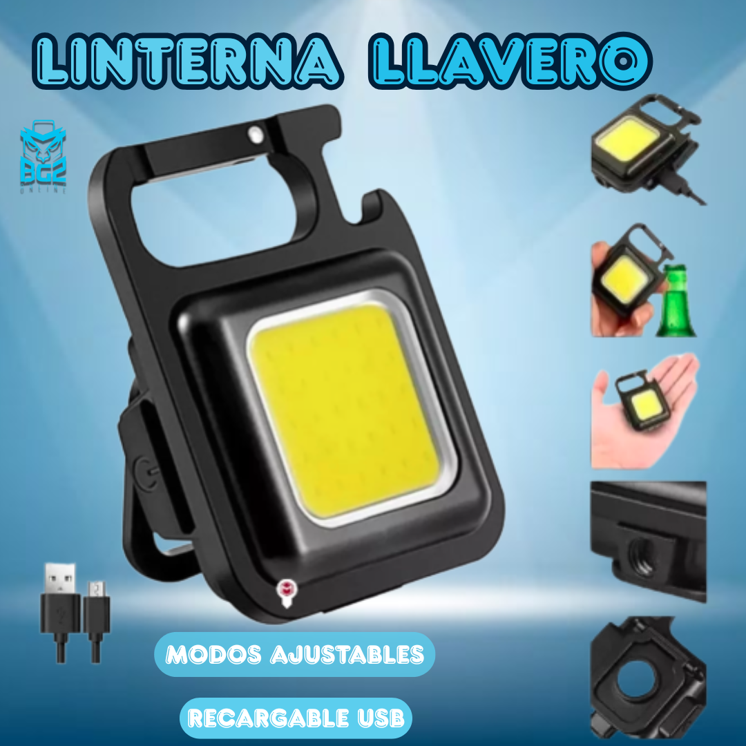 Linterna Llavero Multifuncional - BGZ Online